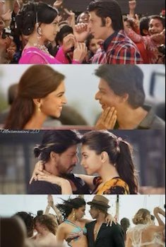 235px x 350px - Shah Rukh Khan's appreciation post for Deepika Padukone's '15 fabulous  years' is about looking at each other with love since 'Aankhon mein teri' :  The Tribune India