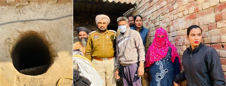 Sangrur villager’s body exhumed from under-construction toilet pit; wife, paramour arrested