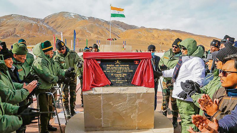 Remembering heroes of Rezang La, Gurung Hill
