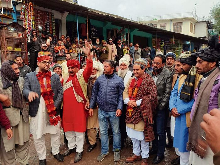 Jammu: Paharis take out parallel march to counter Gujjars’ ‘Paidal Yatra’