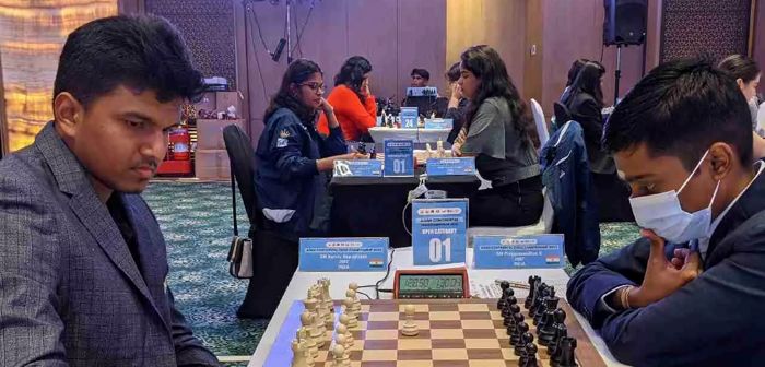 Asian chess championship: Harsha holds Praggu, stays ahead