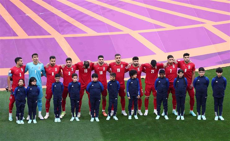FIFA World Cup: Iranian squad declines to sing national anthem, backing protests