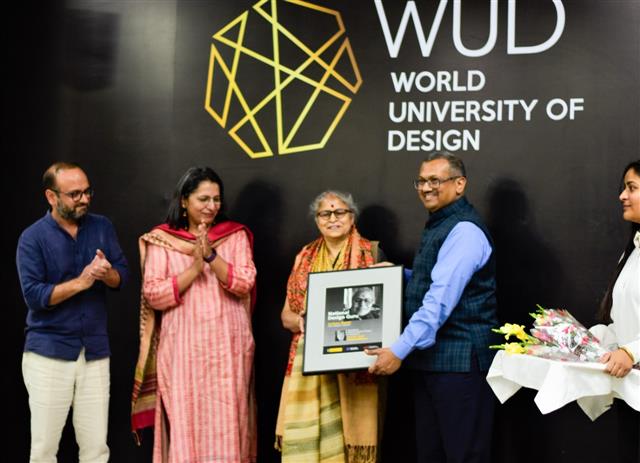 Sonepat: Prof Archana Shastri honoured as 'Design Guru'