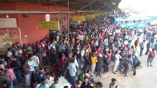 PRTC, Punjab Roadways staff strike leaves passengers stranded