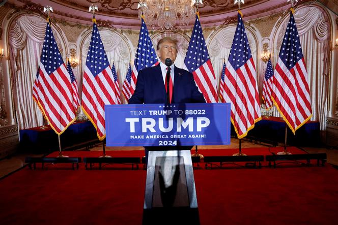 Donald Trump launches 2024 US presidential run, getting jump on rivals