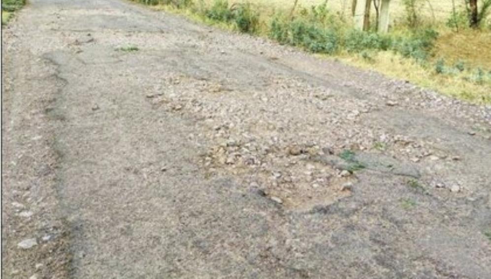 Mahendragarh-Sehlang road in bad shape