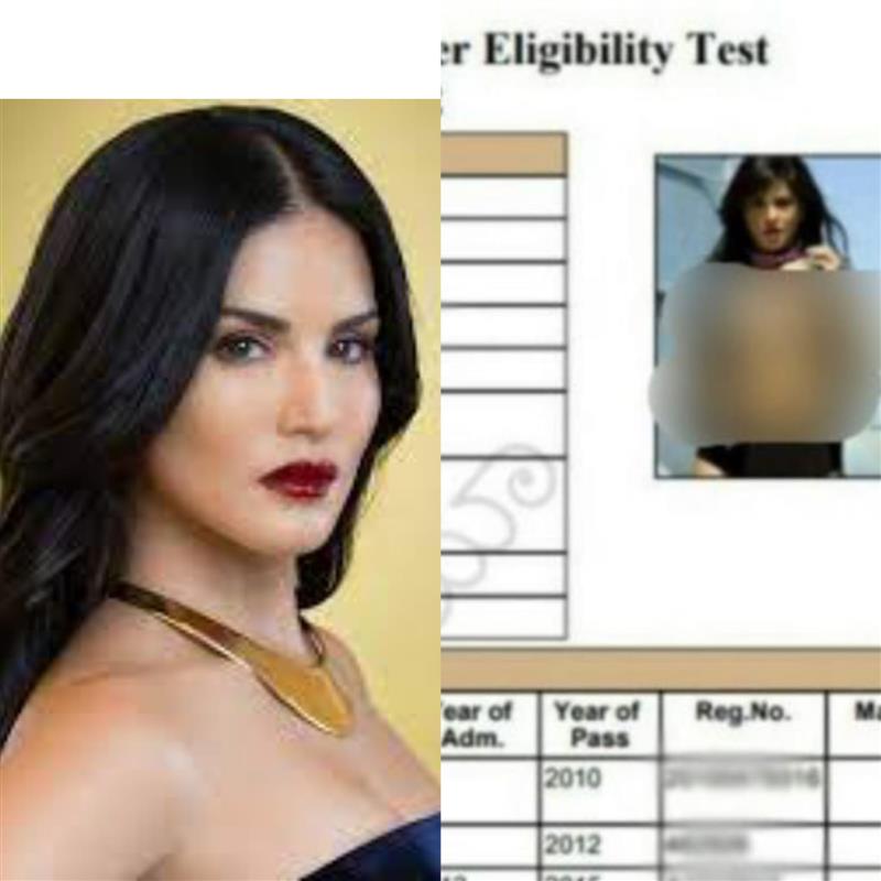 Forced Rape Porn With Sunny Leone - Sunny Leone picture used in Karnataka teachers' examination admit card;  probe ordered : The Tribune India