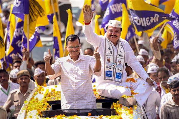 The curious case of AAP in Himachal Pradesh and Gujarat -- strategy or compulsion?