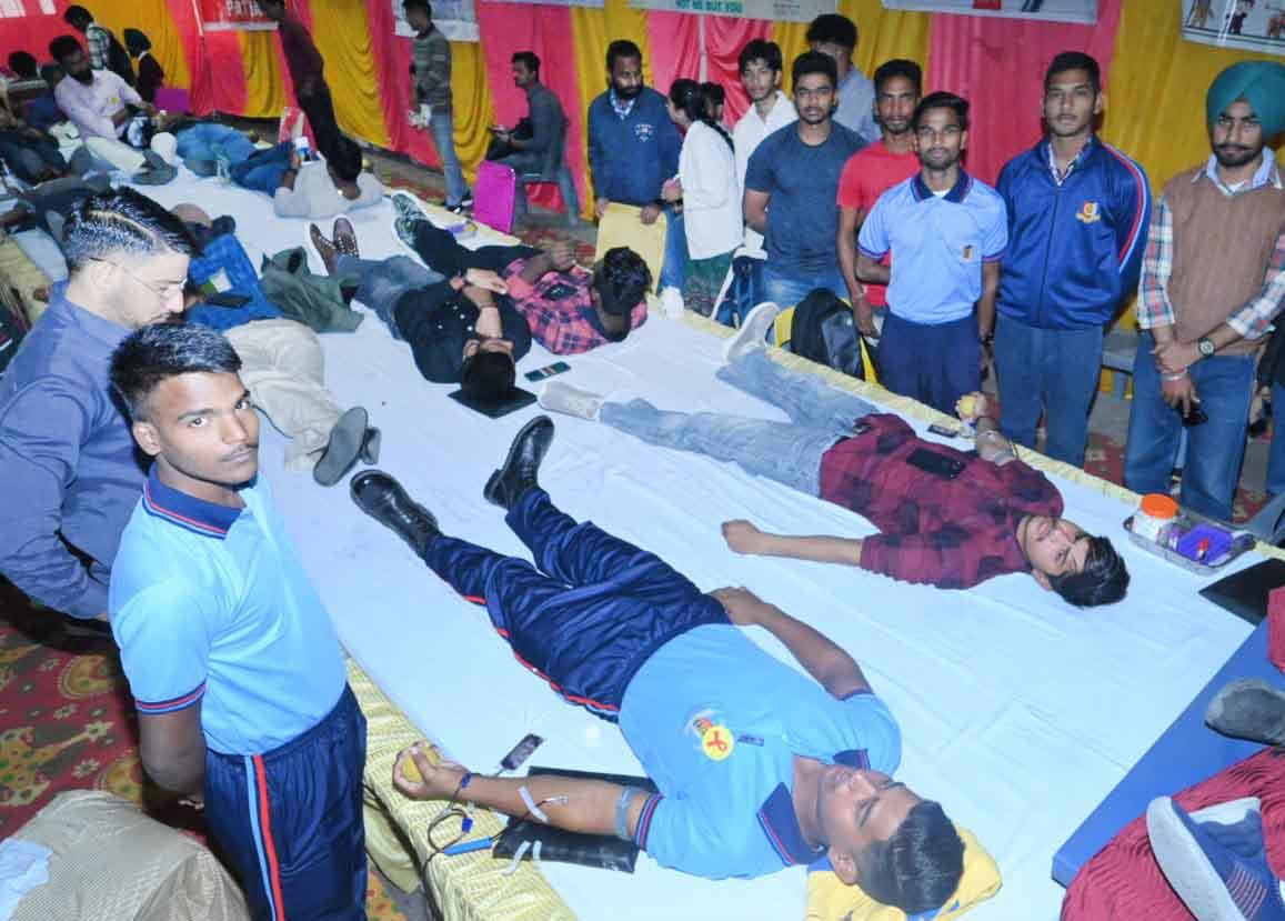 141 units of blood collected at camp in Government Mohindra College, Patiala