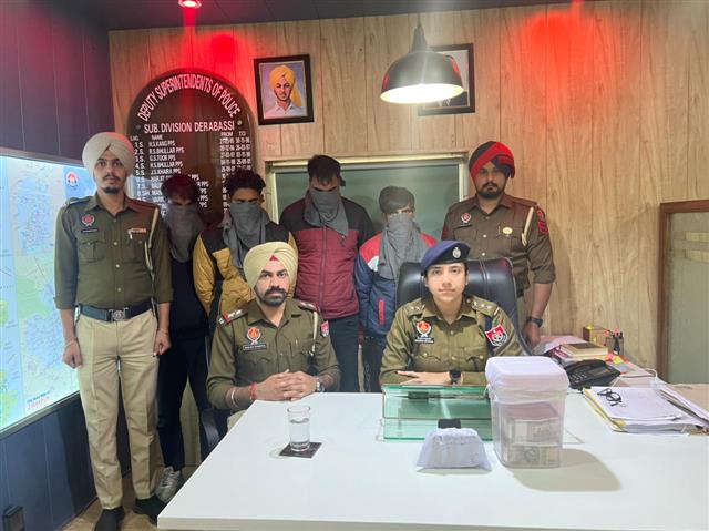 Dera Bassi: Jeweller’s driver among four arrested for robbery