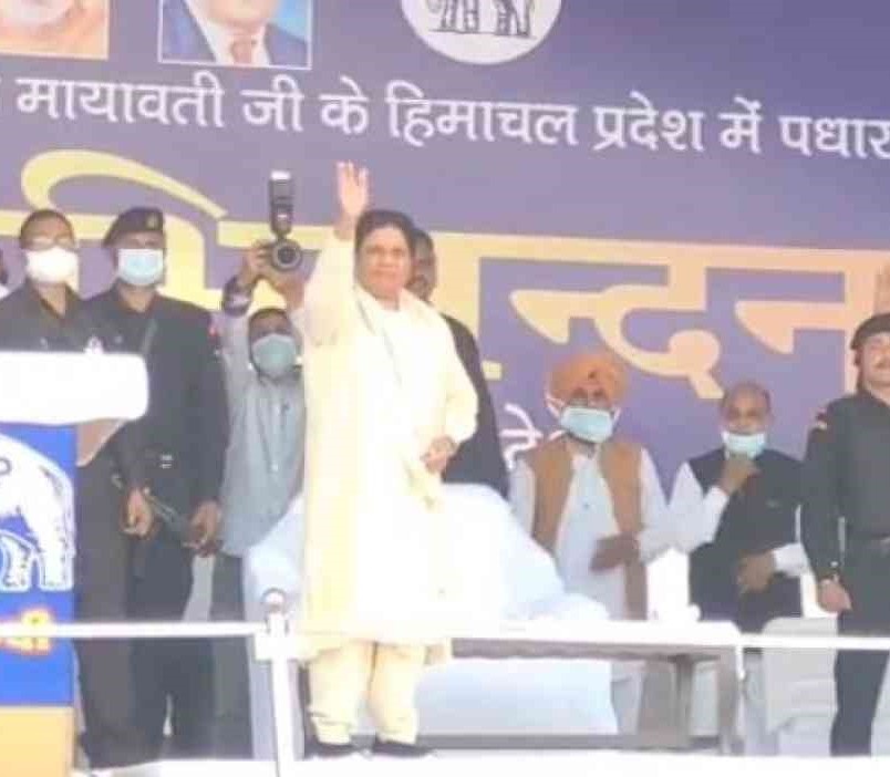 Congress, BJP anti-Dalit, says BSP chief Mayawati in Baddi