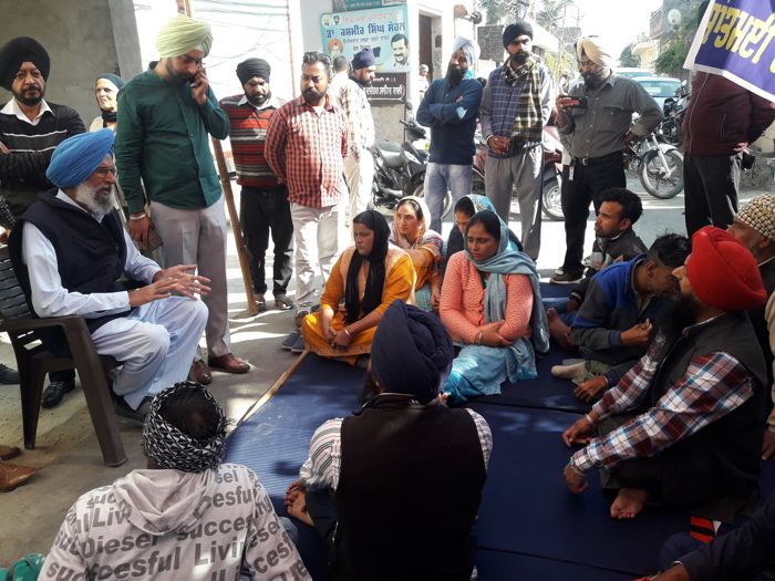 Talks fail, specially abled refuse to lift dharna