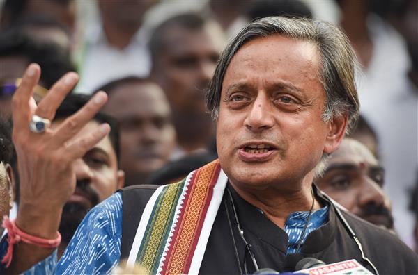 Not upset or angry with anyone in party: Congress leader Shashi Tharoor
