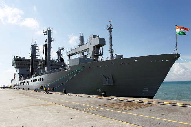 Malabar naval drills begin off Japan coast