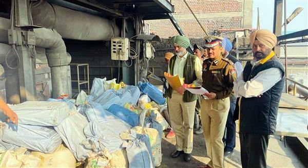 Amritsar: 150-kg heroin, 11-quintal poppy husk destroyed