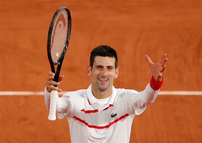 Novak Djokovic, Stefanos Tsitsipas reach Paris semis; top-ranked Carlos Alcaraz retires