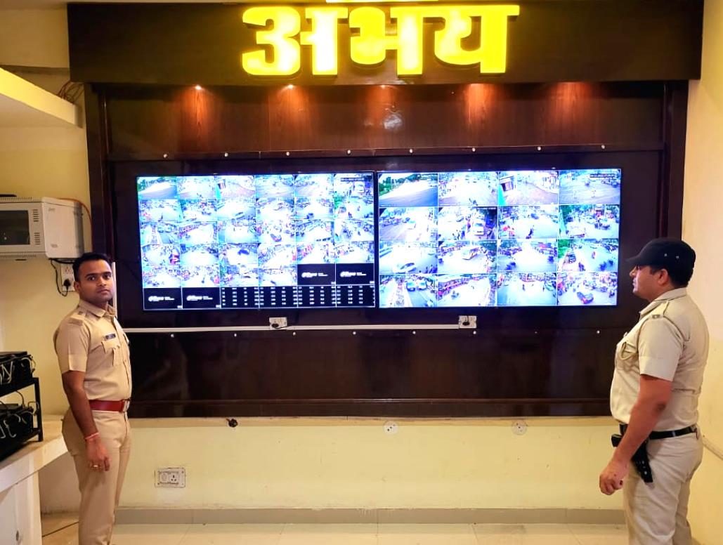 Mahendragarh: ‘Abhay’ command centre set up, cameras installed at public places