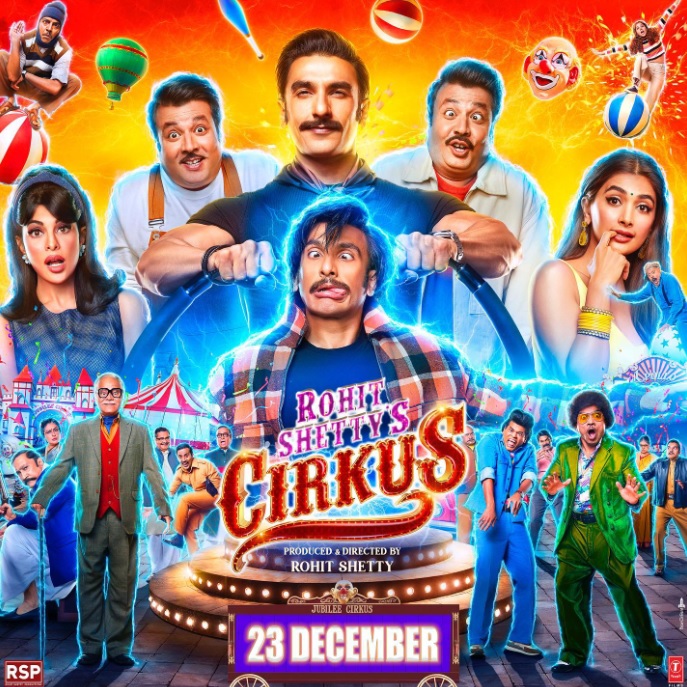 Ranveer Singh's 'Cirkus' family promises 'double madness' in vibrant new posters