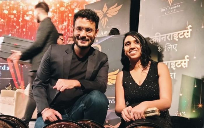 Panchkula-based Sambhav Khetarpal and his wife Aditi Powar have bagged the SWA Awards for Television-Best Screenplay and Television-Best Story for Wagle Ki Duniya-Nayee Peedhi Naye Kissey