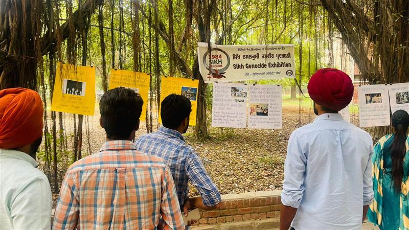 Exhibition on 1984 anti-Sikh riots organised at GNDU