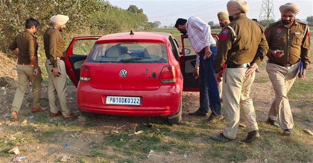Zirakpur: Woman’s body found in car parked in fields