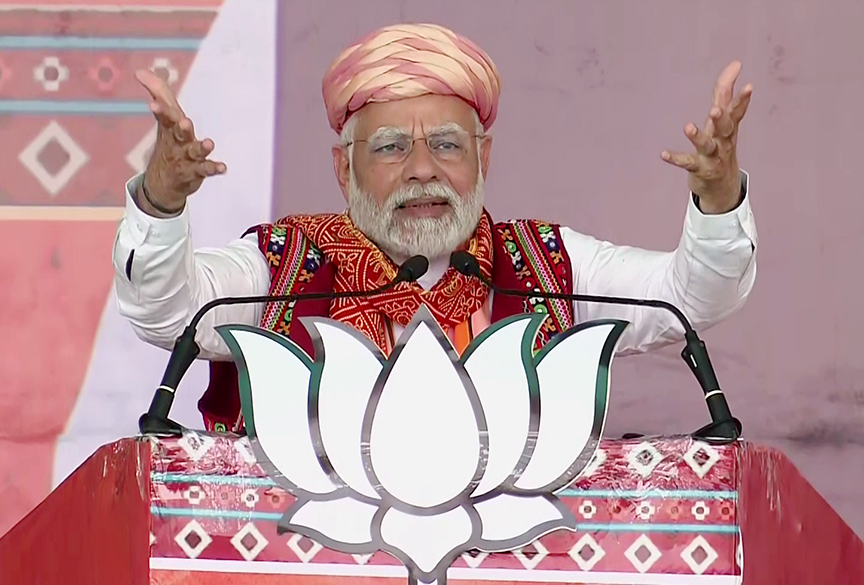 Gujarat elections 2022: PM Modi targets Congress, says it must shun politics of divide & rule