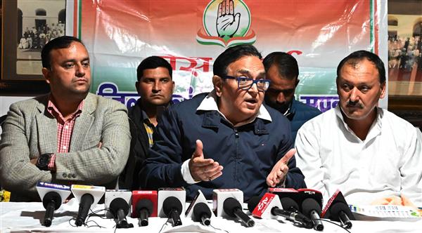 Mandi: Congress leader Ajay Yadav targets BJP over inflation, joblessness