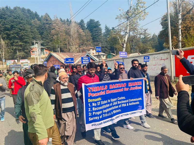 Gujjar-Bakarwals’ march from Kupwara to Kathua getting support, say rallyists