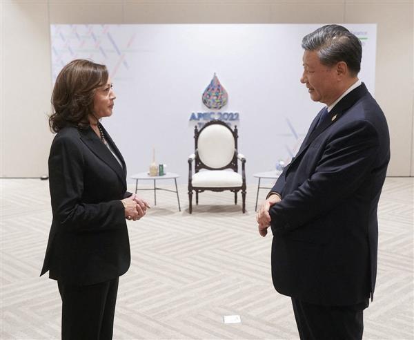 US Vice President Kamala Harris meets with China’s Xi in bid to ‘keep lines open’