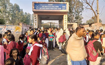 Enraged over chapter on adult education, villagers lock school