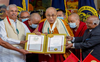 Tibetan spiritual leader Dalai Lama conferred Gandhi Mandela award