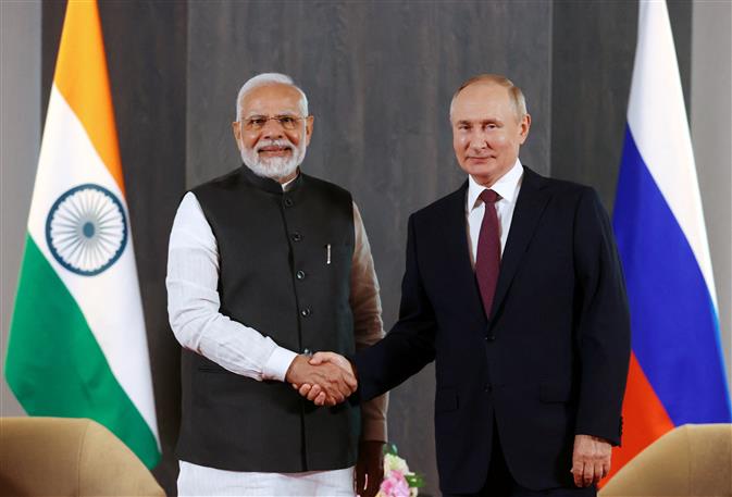 PM Narendra Modi, Russian President Vladimir Putin talk energy, trade