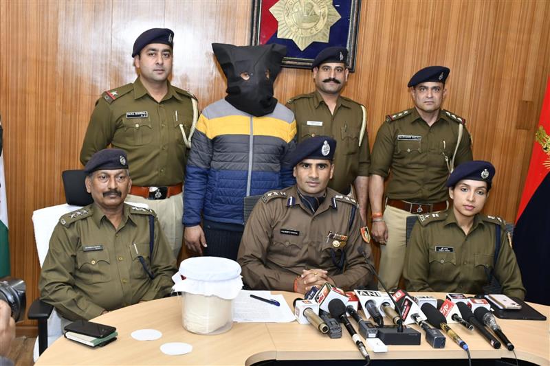 Zirakpur-based smuggler nabbed with Rs 10-crore heroin