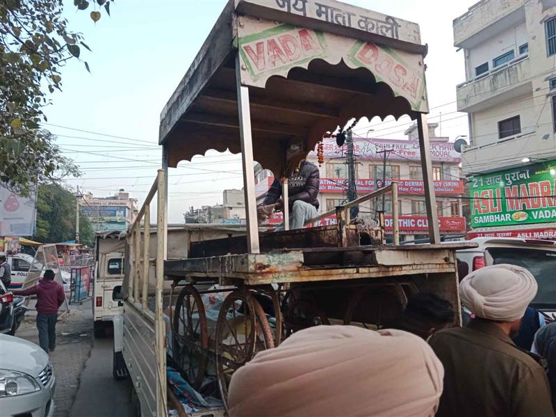 Patiala Civic body acts tough on encroachers in city