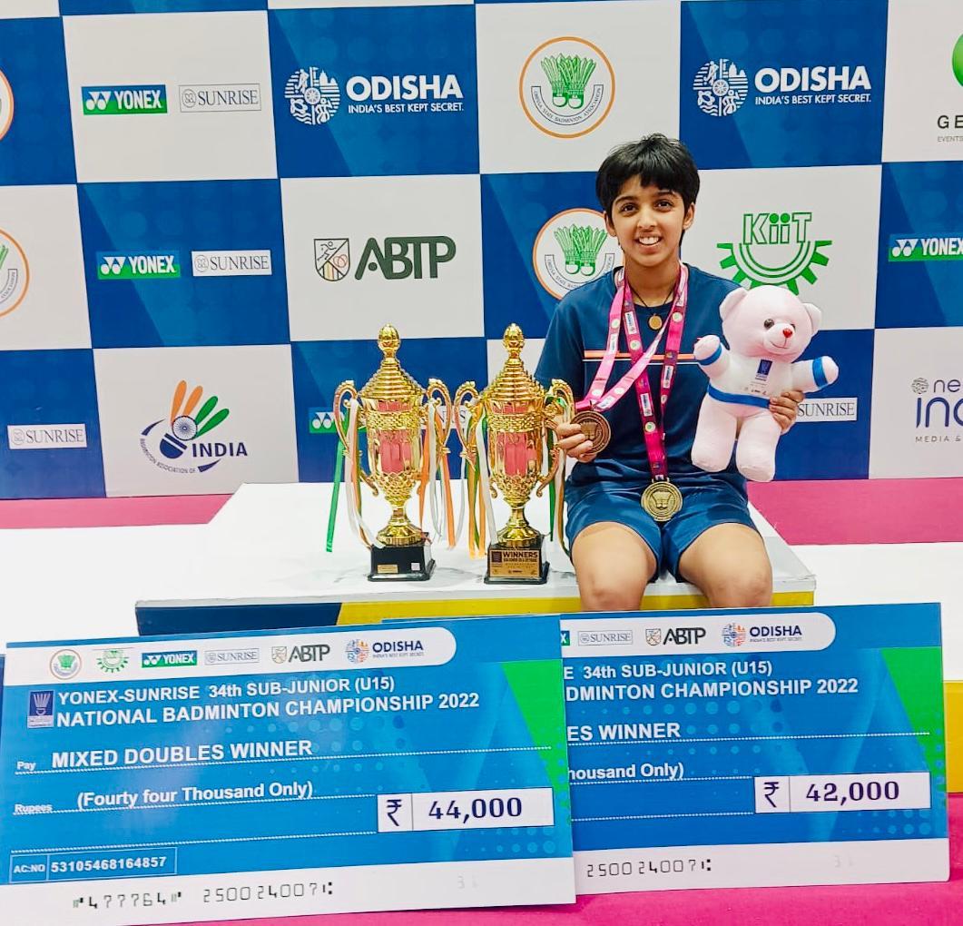 National Badminton Championship: At 14, Hoshiarpur girl wins silver in U-19, sets record