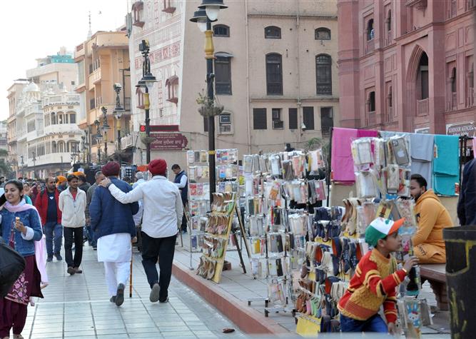 Activists blame political patronage for encroachments on Amritsar Heritage Street