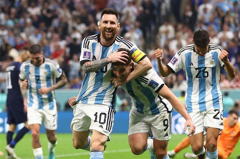 Argentina beat Croatia to reach FIFA World Cup final for 6th time as Messi sets multiple records