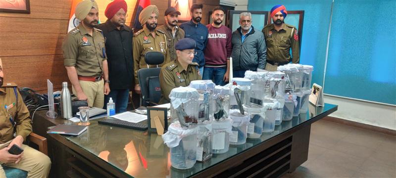 Ropar police seize 20 pistols meant to be illegally supplied from Madhya Pradesh to Punjab