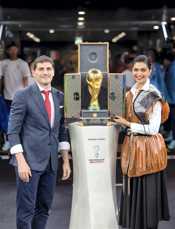 Deepika Padukone’s FIFA World Cup outfit draws netizens ire; ‘why is she dressed like a duffel bag?’ ask fans