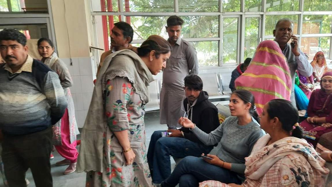DC visits Abohar Civil Hospital, interacts with patients in OPD