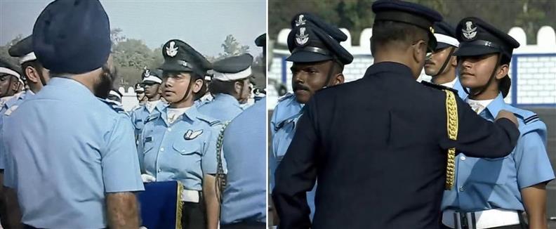 Two alumnae of Punjab govt’s Armed Forces Preparatory Institute commissioned as Flying Officers