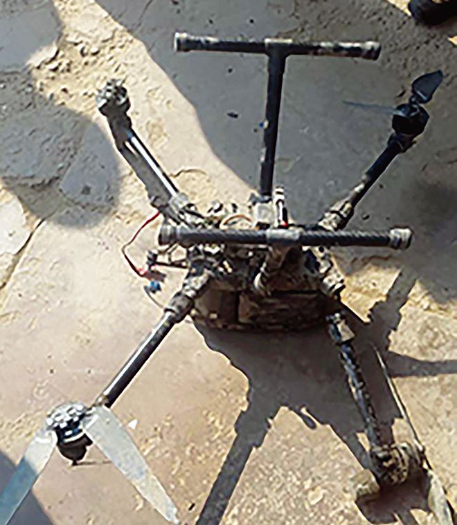 Drone with 3-kg heroin shot down in Tarn Taran