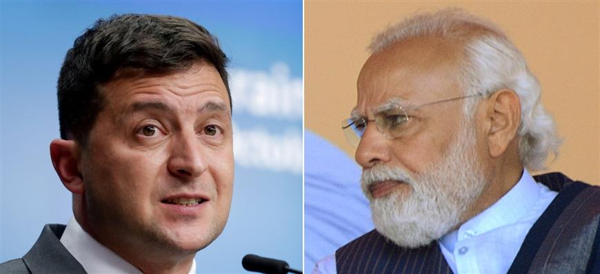 UKrainian President Zelenskyy calls PM Modi, seeks Indian mediation for peace with Russia