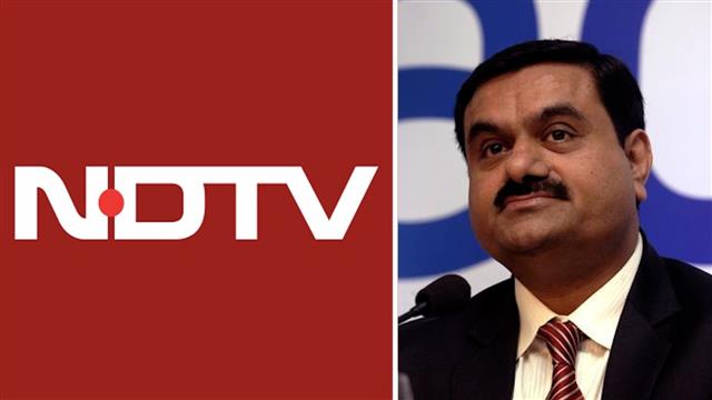 Adani group’s NDTV open offer subscribed 32 pc; poised to be largest shareholder