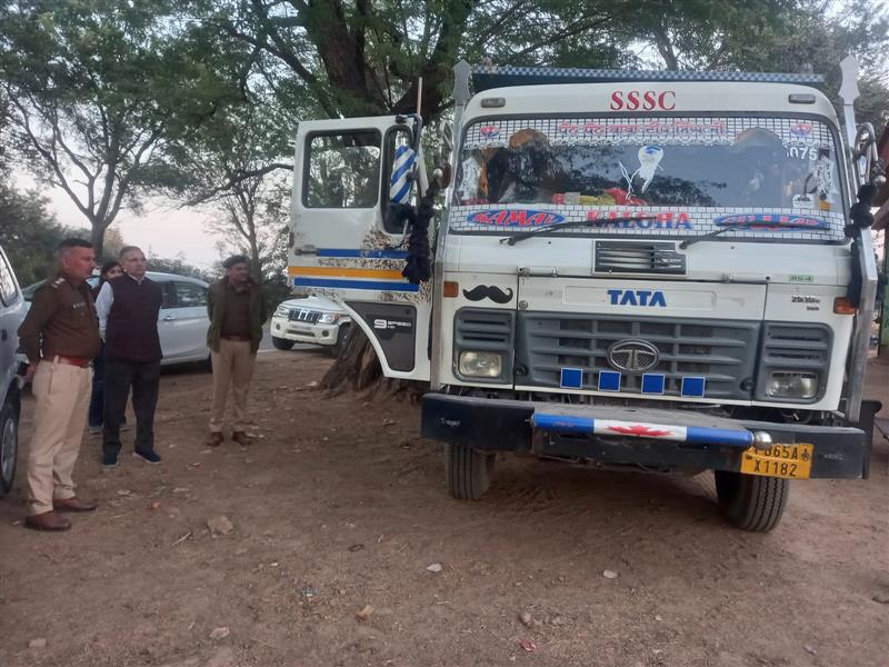 Team attacked during raid on illegal mining site in Panchkula; 5 vehicles seized