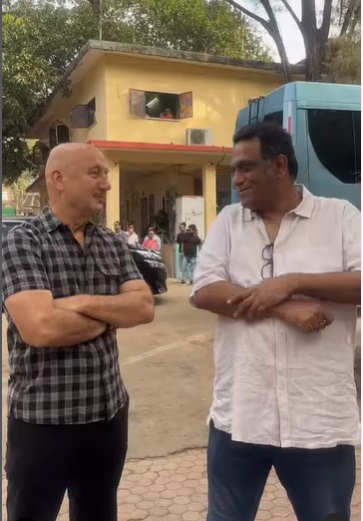 Anupam Kher asks Anurag Basu, 'What took you so long to cast me in your film'