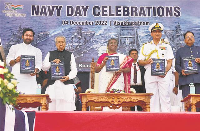 India will become 'viswaguru' in 25 years: President Droupadi Murmu on Navy Day