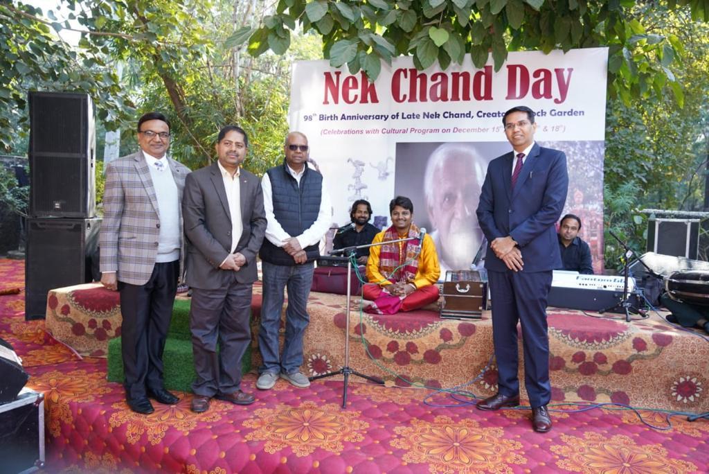 Nek Chand’s birth anniversary celebrations begin at Rock Garden