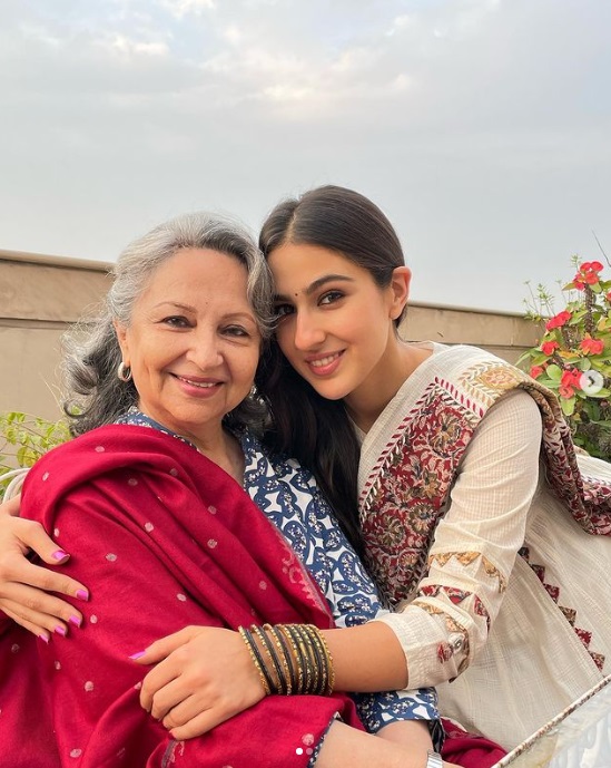 Sara Ali Khan shares childhood photo with 'Badi Amma' Sharmila Tagore to wish her on birthday