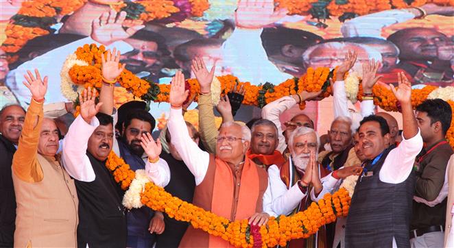 Haryana CM announces pujari welfare board, other sops for Brahmins